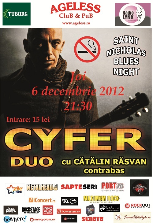 Saint Nicholas Blues Night in seara lui Mos Nicolae